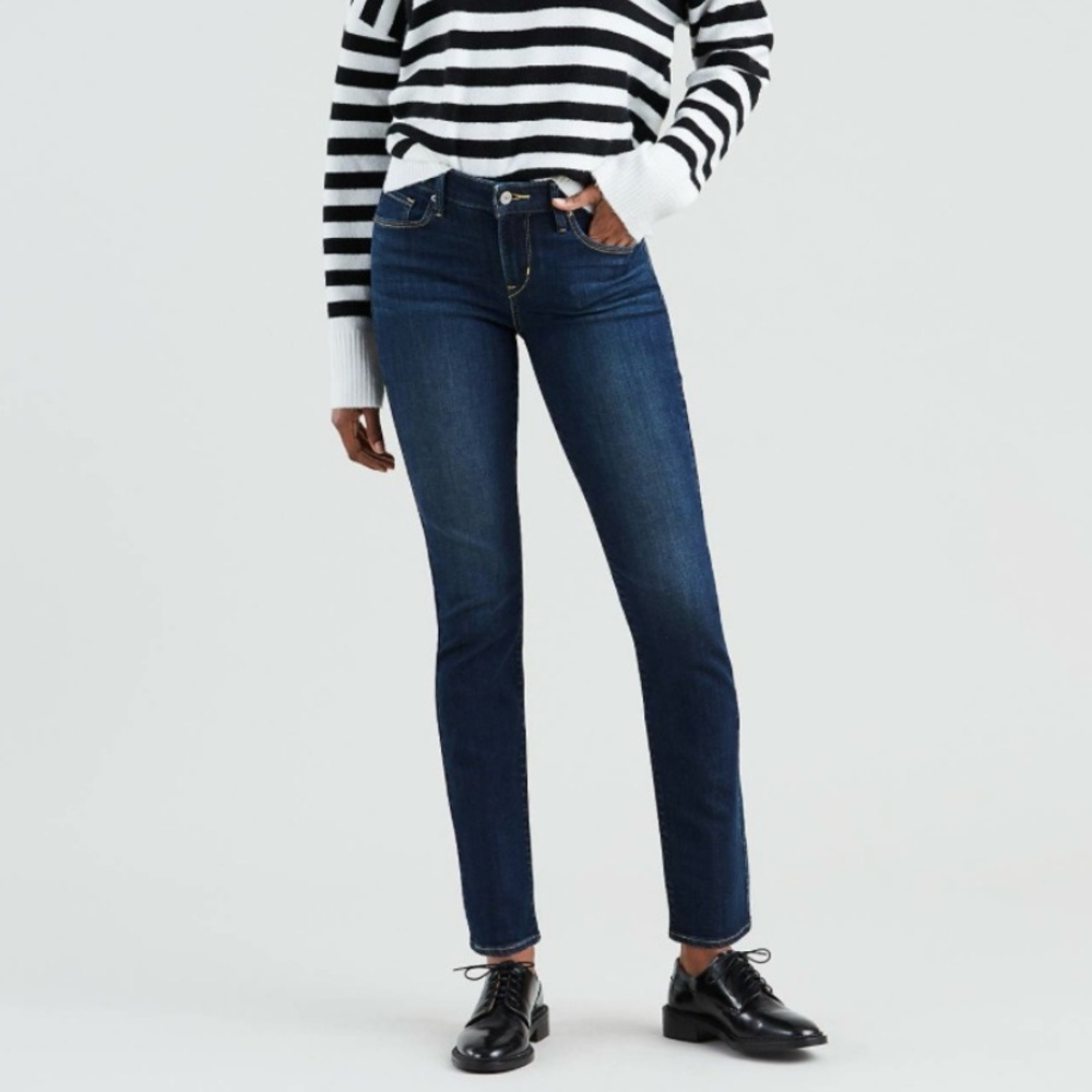 Levi’s Denim Mid Rise Skinny Jeans